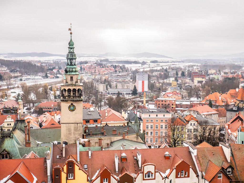 Kladsko zima panorama