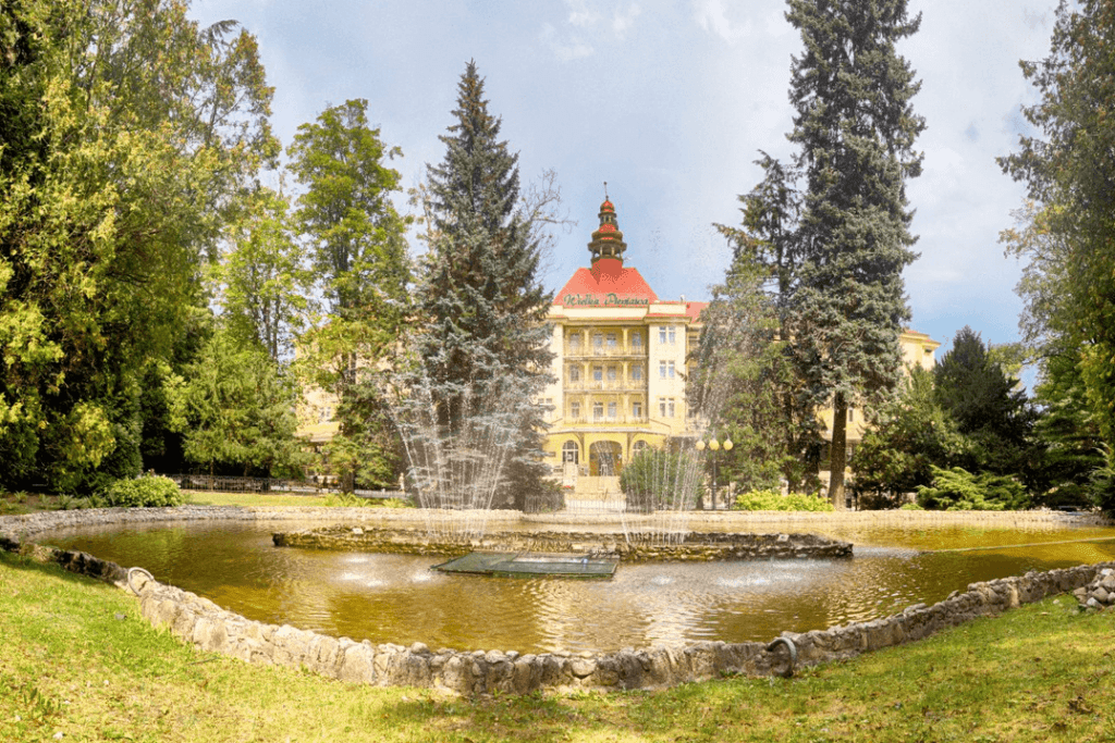 Polanica Zdrój Lázeňský park