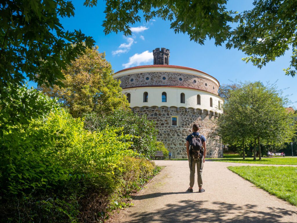 Německo Goerlitz Kaisertrutz bastion