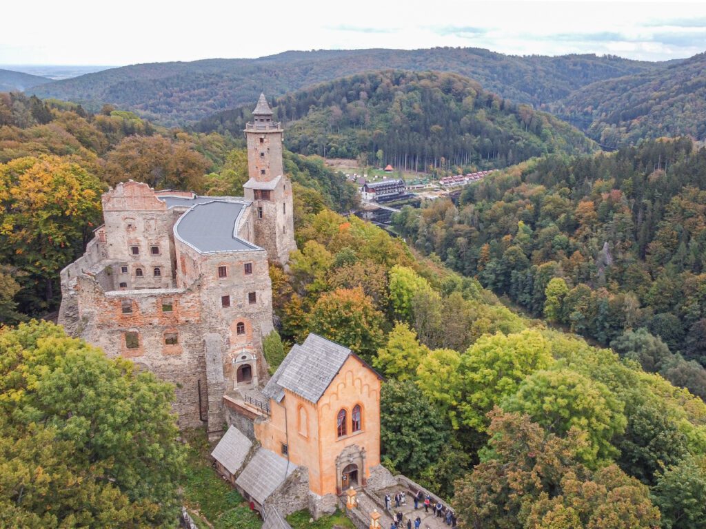 Dolní Slezsko zamek Grodno