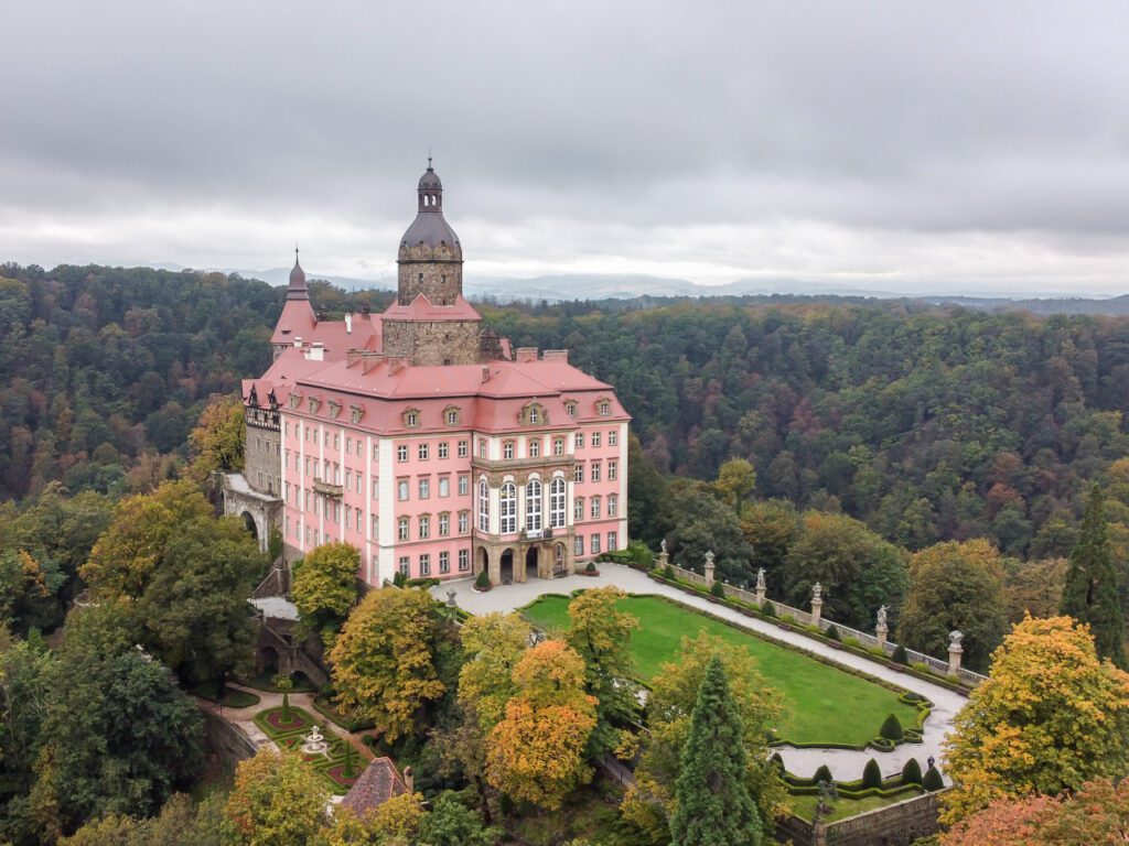 Dolní Slezsko hrad Książ