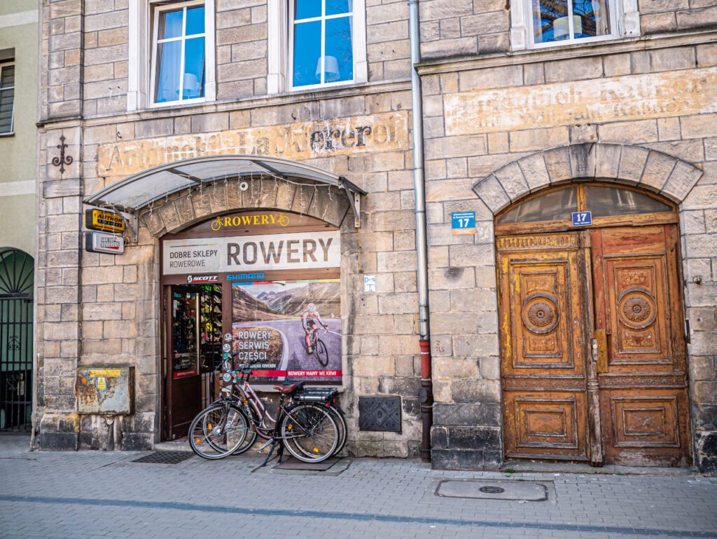 Bolesławiec Bývalá jižní čtvrť obchod