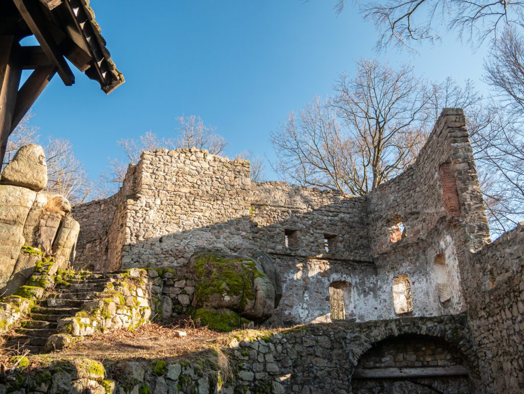 Dolní Slezsko hrad Bolczów
