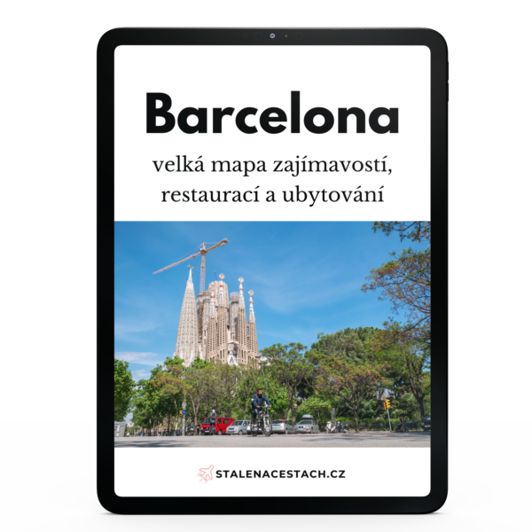 BARCELONA: mapa 160+ atrakcí, zajímavostí, restaurací a ubytování